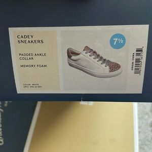 Leopard print sneakers